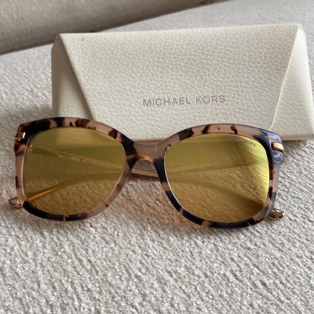 Michael Kors Sunglasses Pink Tortoise 55 mm